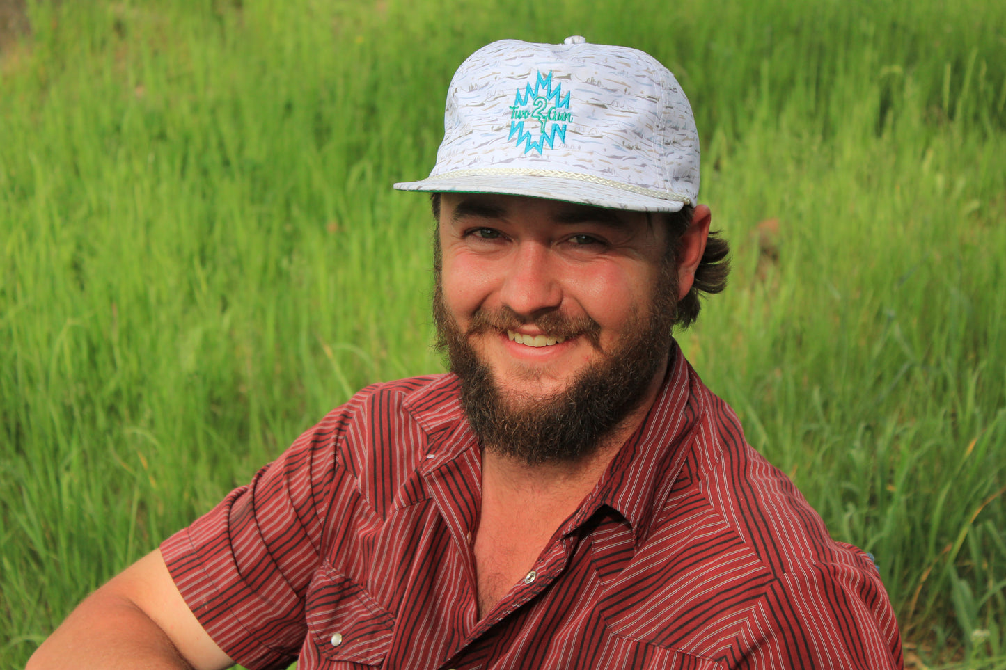 Desert Oasis Leather Adjustable Hat
