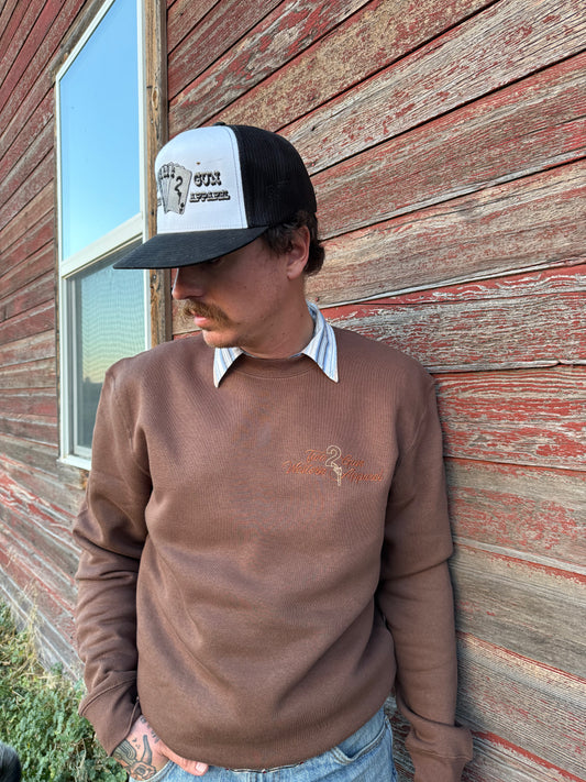 “Cow Punk” Crewneck