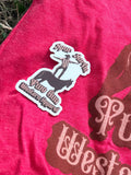 “Spur Surfin” Sticker