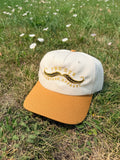 “Mustache Rides” Relaxed Crown SnapBack