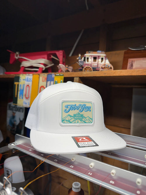 Turquoise Peaks Snapback Hat