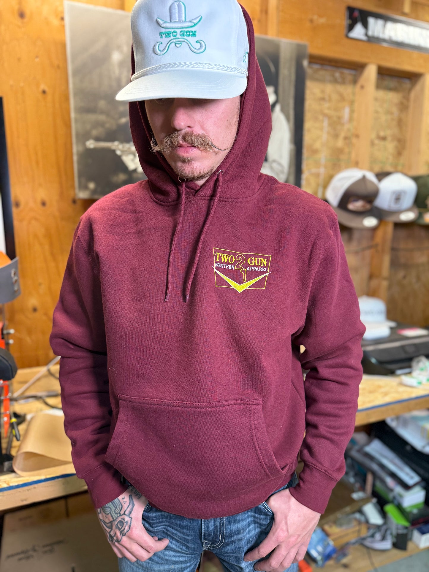 “Retro Sign” Hooded Sweatshirt