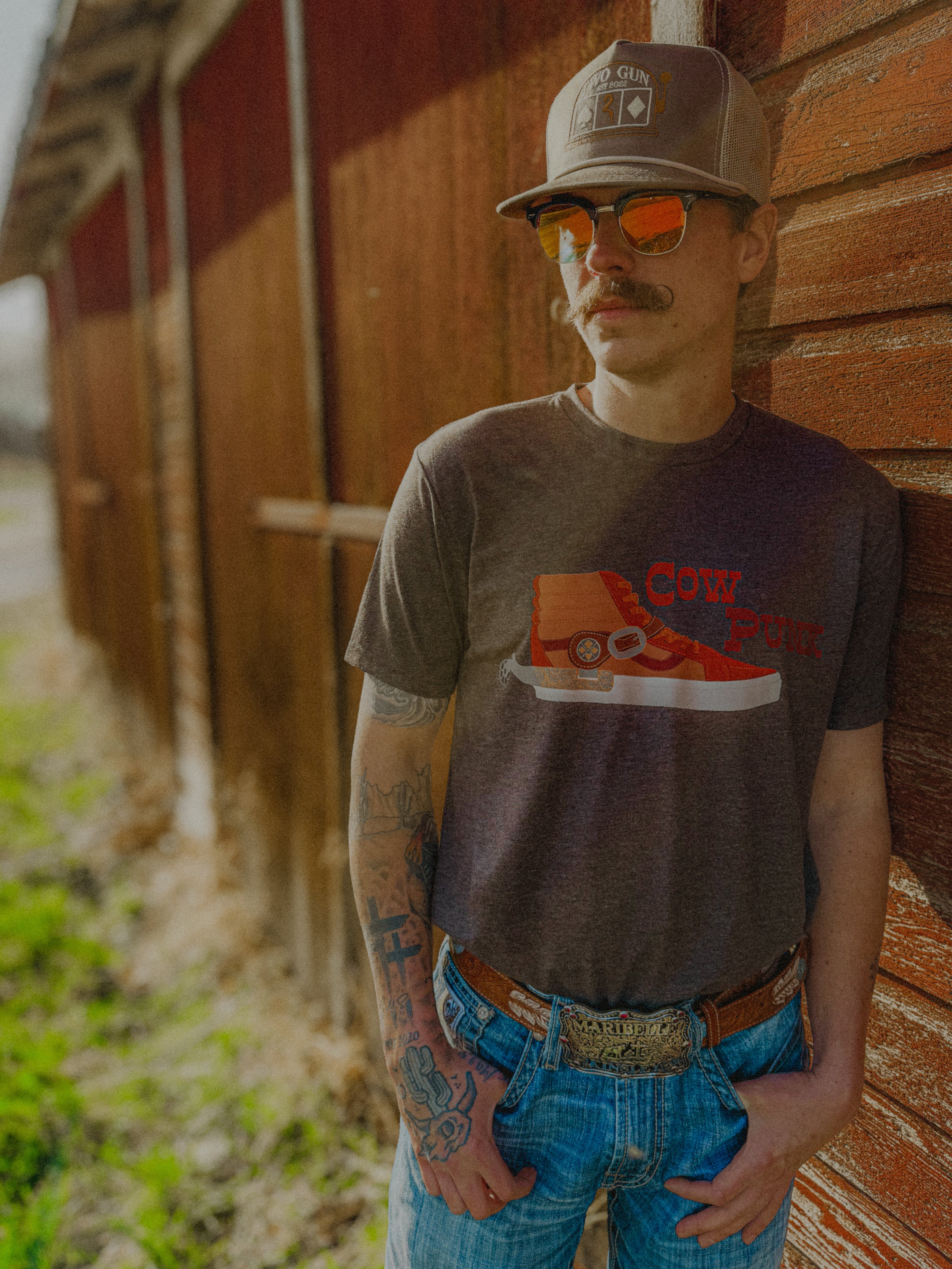 “Cow Punk” Graphic T